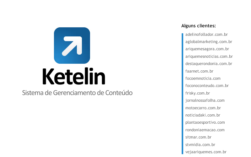 Ketelin - Sistema de Gerenciamento de Conteúdo
